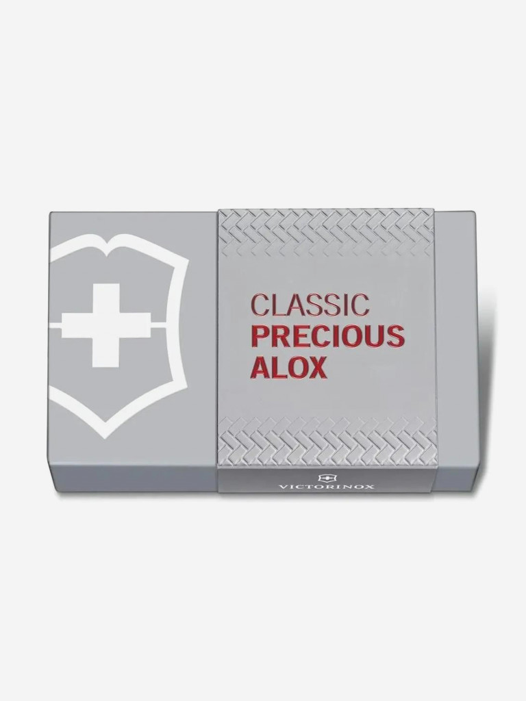 Складной нож Victorinox Classic Precious Alox, функций: 5, 58мм, красный , коробка подарочная, 0.6221.401g