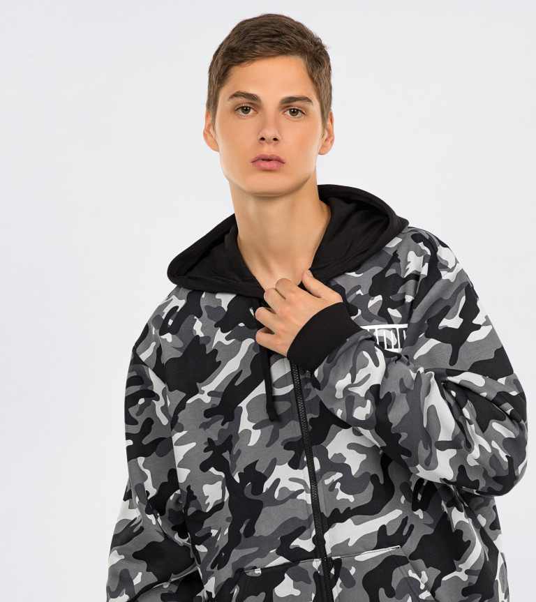 Толстовка мужская PUMA Rebel Camo