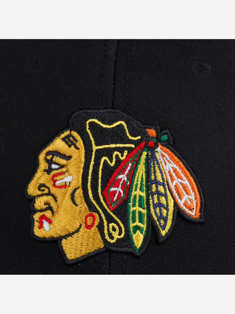 Бейсболка с сеточкой AMERICAN NEEDLE 44612A-CBH Chicago Blackhawks Cross Fade NHL