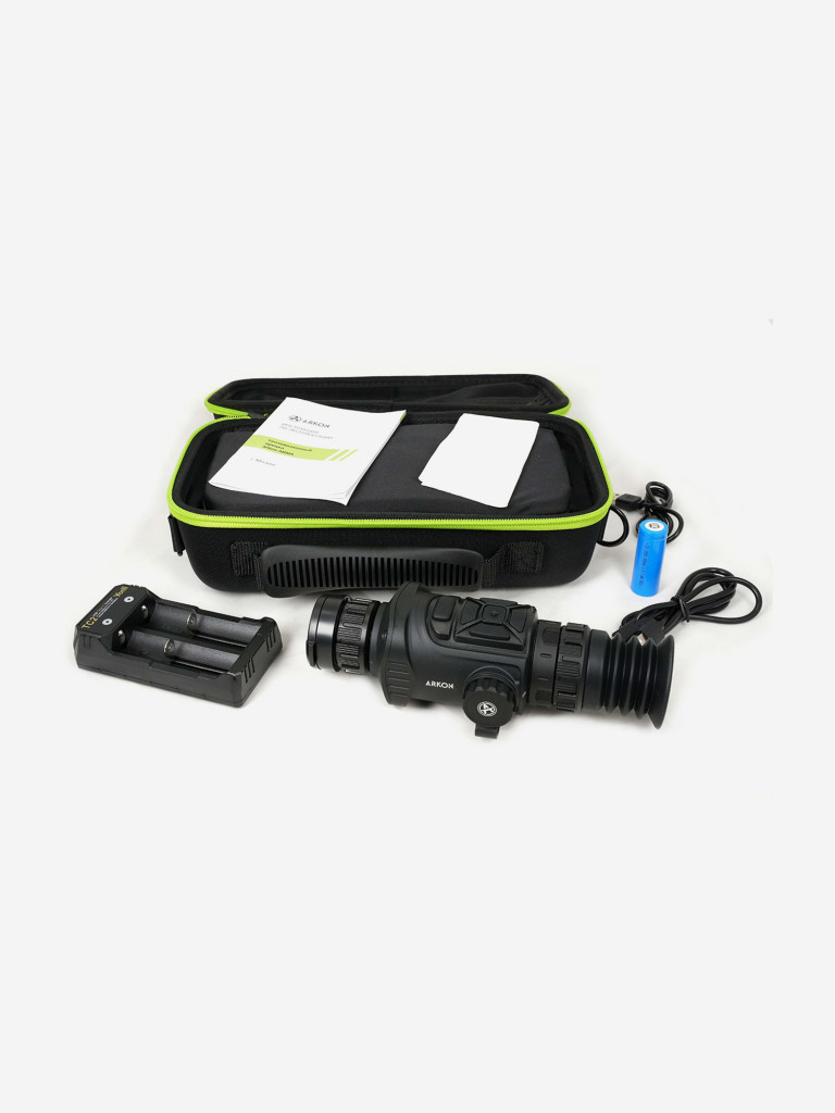 Тепловизионный прицел Arkon Arma LR25 800-1200м, zoom 2,2х-17,6х,WiFi,VOx 384х288рх, OLED 1024х768