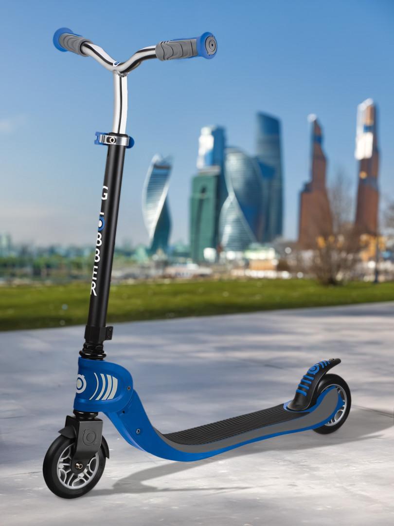 фото Самокат детский globber foldable flow 125, черный