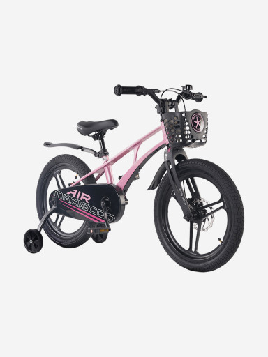 Велосипед детский Maxiscoo AIR PRO 18'' розовый, 2026