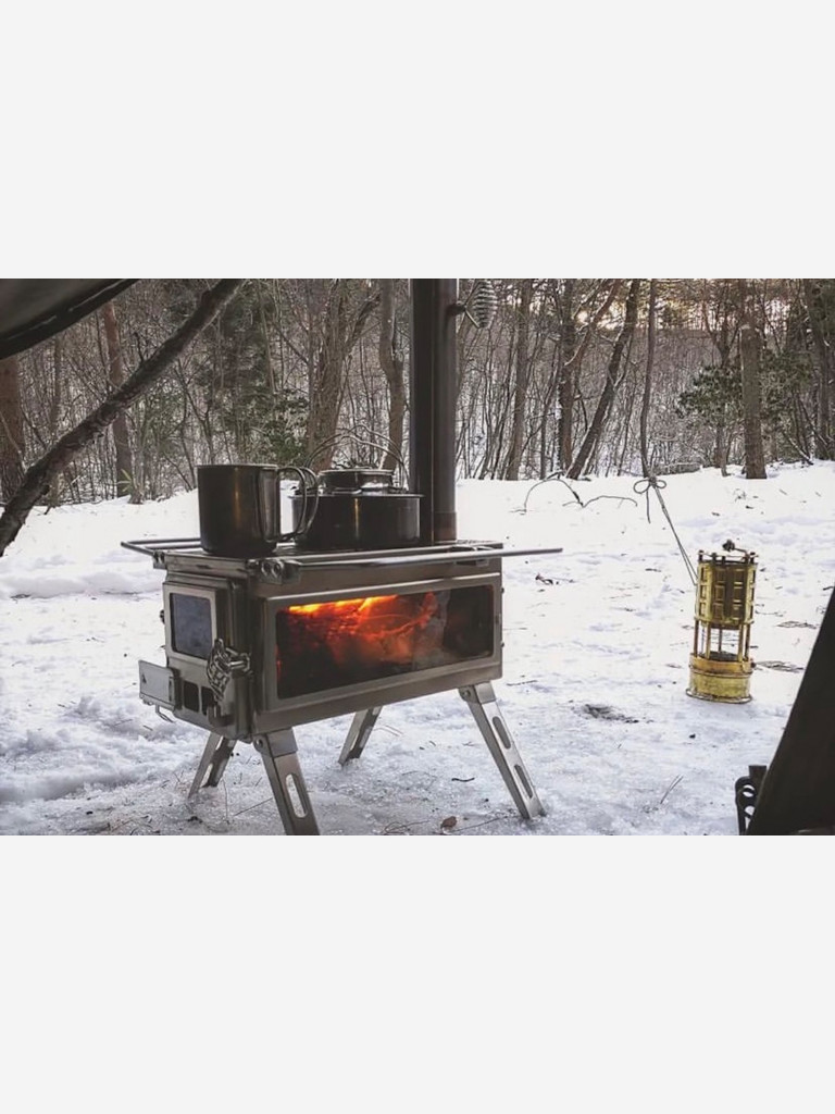 Походная печь-камин Winnerwell Nomad Small View, Dтр 53 мм., нерж. ст. AISI 304