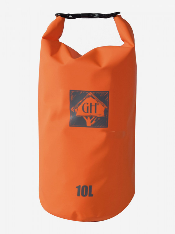Сумка-гермомешок Greenhouse 10л, оранжевая