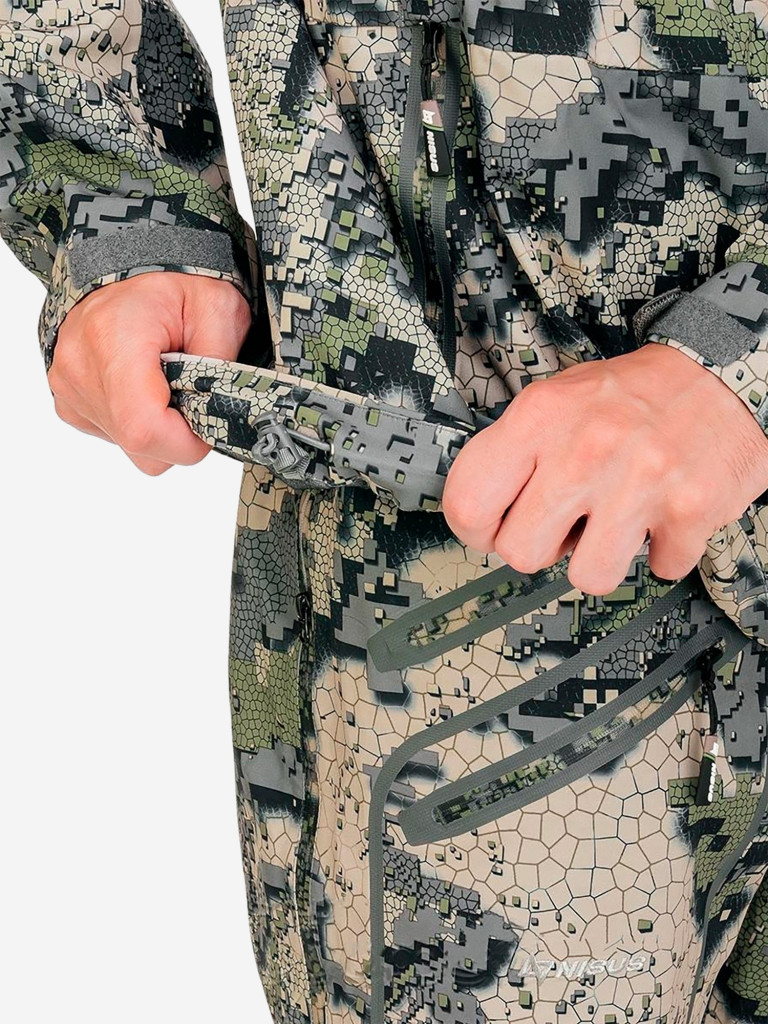 Костюм демисезонный Nisus Phantom (куртка+брюки) для рыбалки и охоты