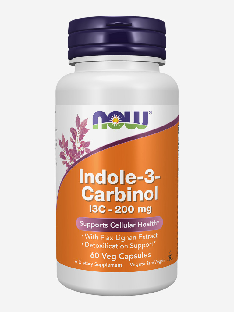 NOW СУПЕР ИНДОЛ -3-КАРБИНОЛ С ЛИГНАНАМИ 689мг 60 капс