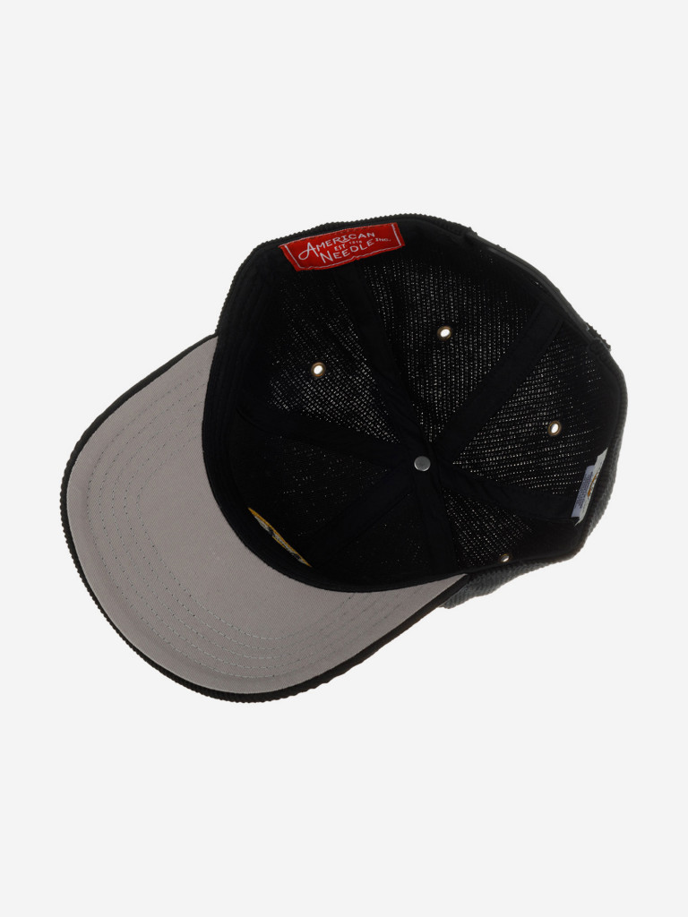 Бейсболка AMERICAN NEEDLE 23022A-BBR Boston Bruins Corduroy Valin NHL (черный)