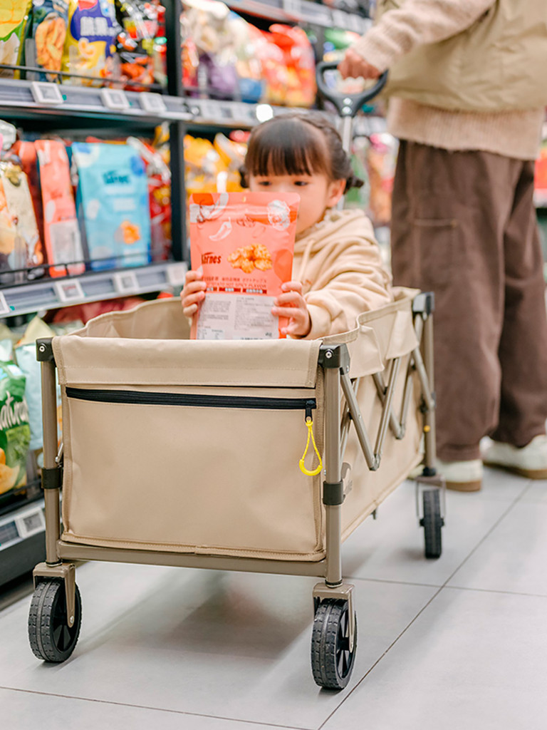 Тележка складная Naturehike туристическая, размер S, бежевая