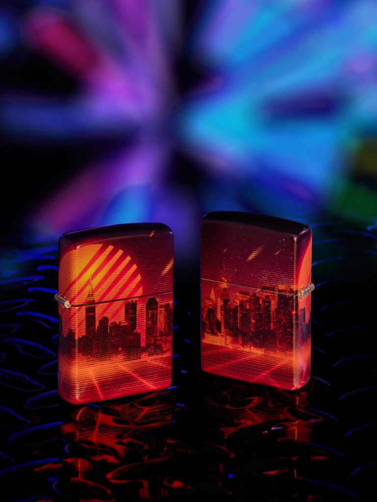 Зажигалка бензиновая ZIPPO 48505 Cyber City