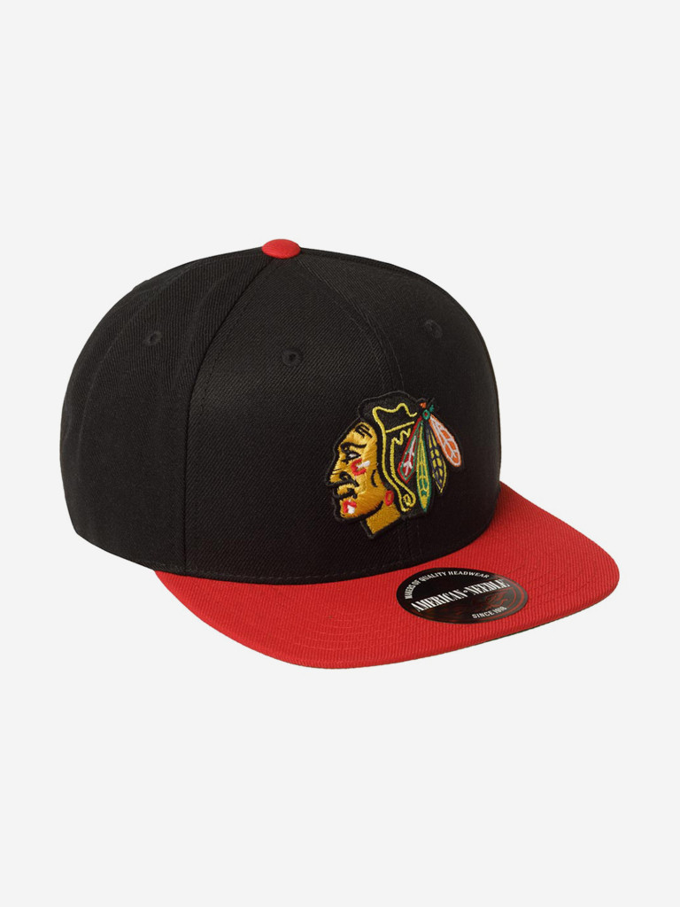 Бейсболка с прямым козырьком AMERICAN NEEDLE 400A1V-CBH Chicago Blackhawks 400 Series NHL