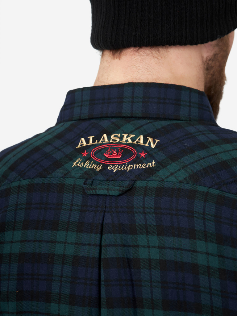 Рубашка мужская Alaskan утепленная с меховой подкладкой для рыбалки и охоты