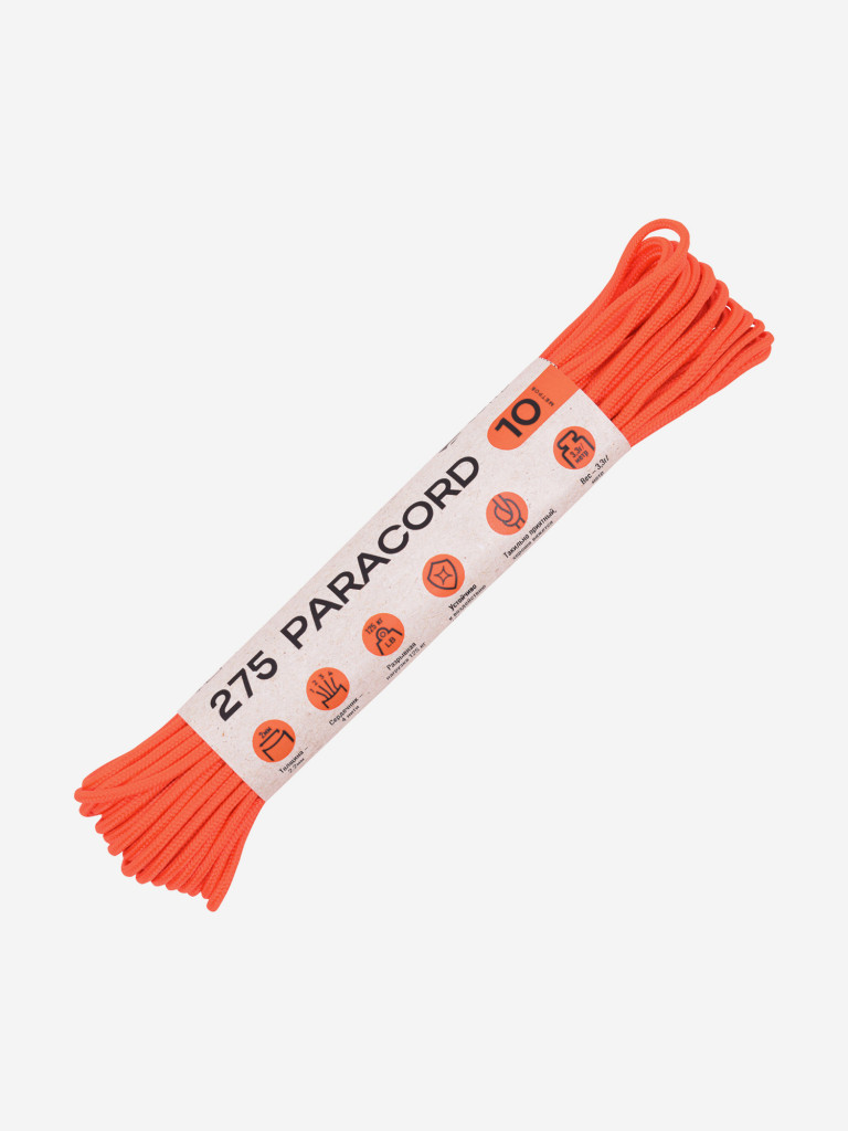 Паракорд 275 T-Gear x CORD nylon 10м (Neon Orange)