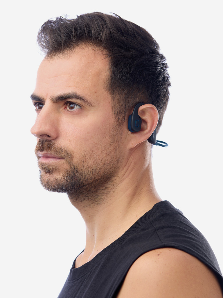 Беспроводные спортивные наушники Attitud EarSPORT, размер L, синие