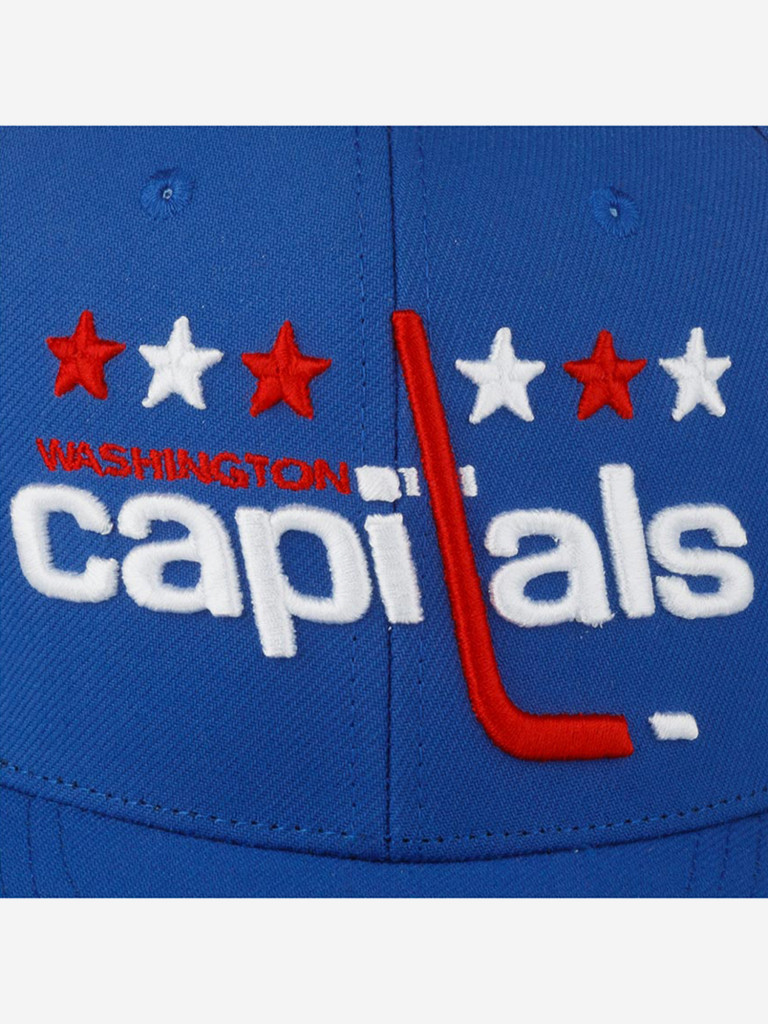 Бейсболка MITCHELL NESS HHSS5370-WCAYYPPPBLUE Washington Capitals NHL