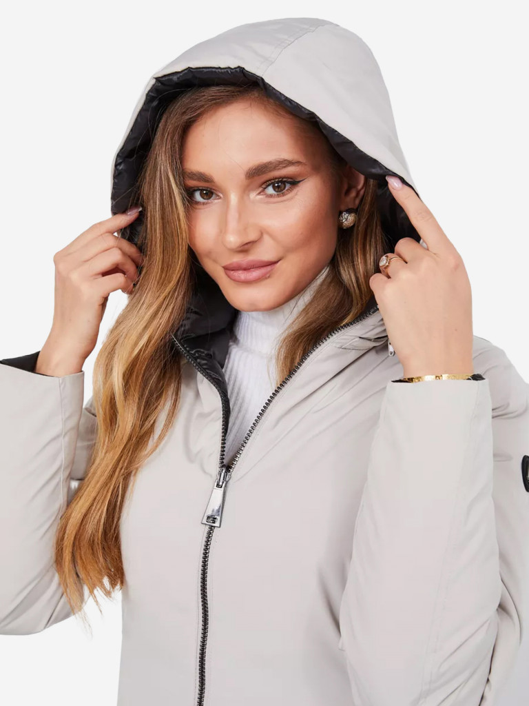 Куртка двухсторонняя утепленная с капюшоном KATEN