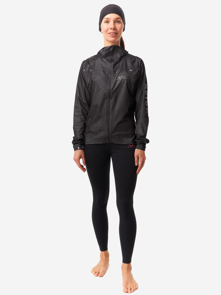 Куртка мембранная женская UGLOW, черный серебристый