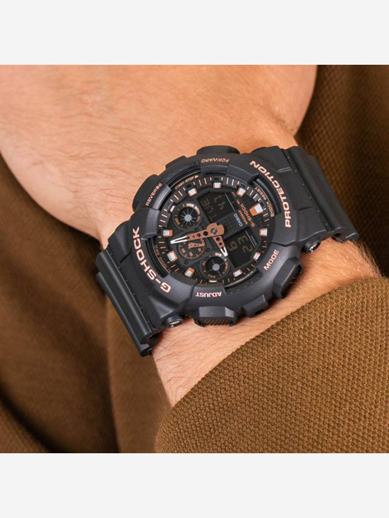Спортивные часы CASIO G-SHOCK GA-100GBX-1A4
