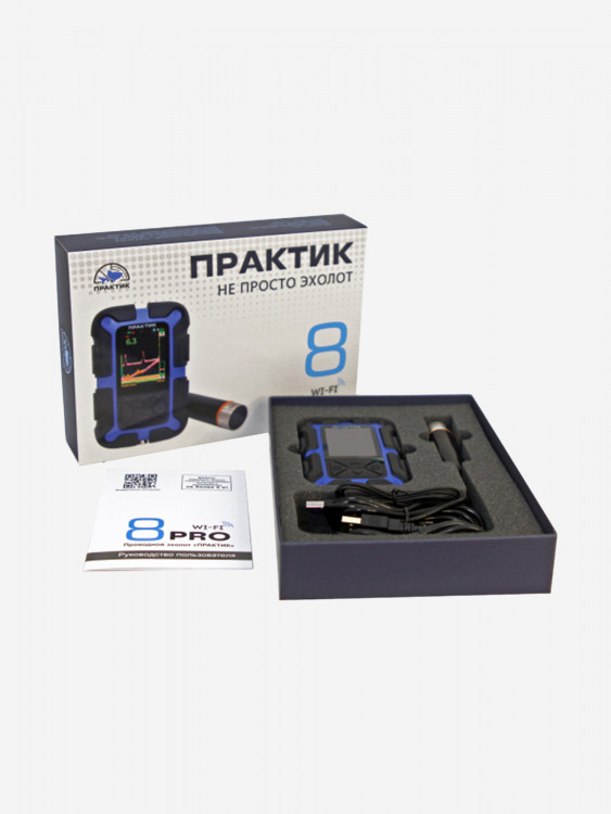 Эхолот "Практик 8 PRO Wi-Fi"(подключение к приложению "Мой Практик")