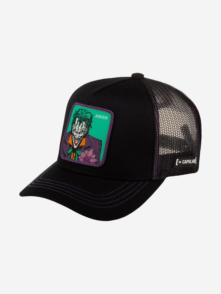 Бейсболка с сеточкой CAPSLAB CL/DC3/1/CAS/JKR2 DC Comics Joker (черный)