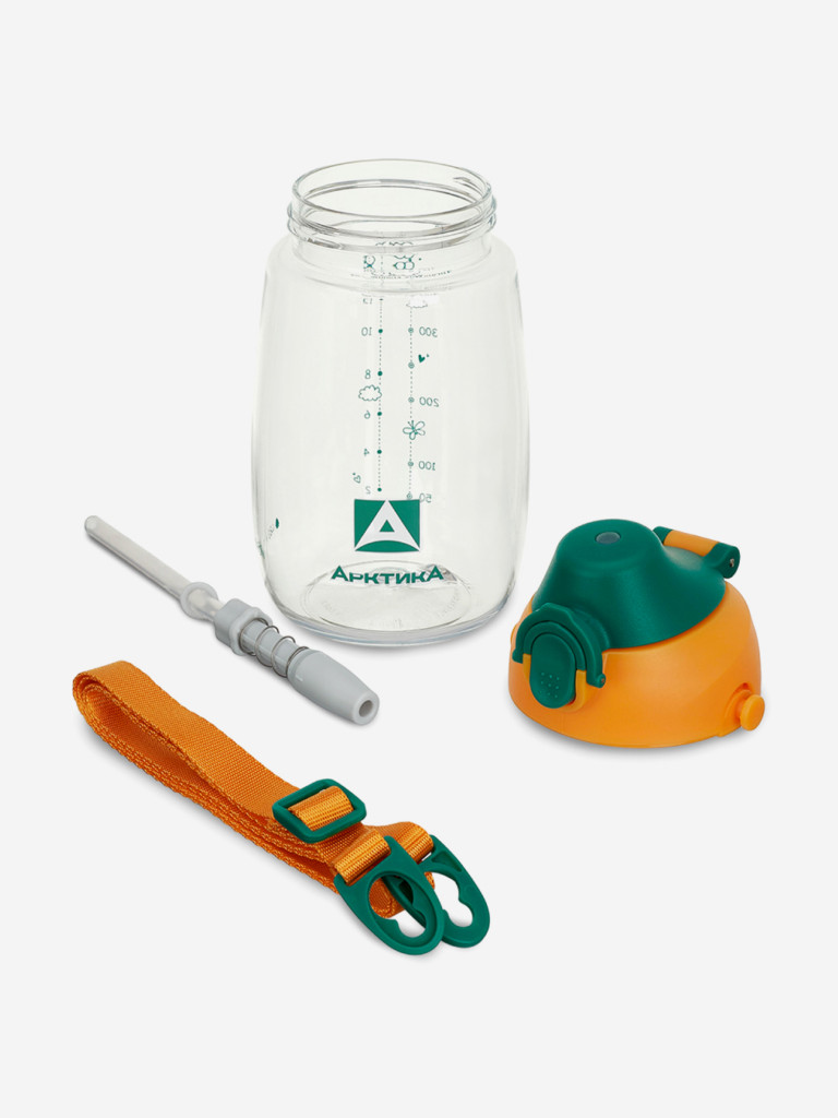 Бутылочка детская питьевая Арктика, тритановая (для напитков), 480 мл, морошка