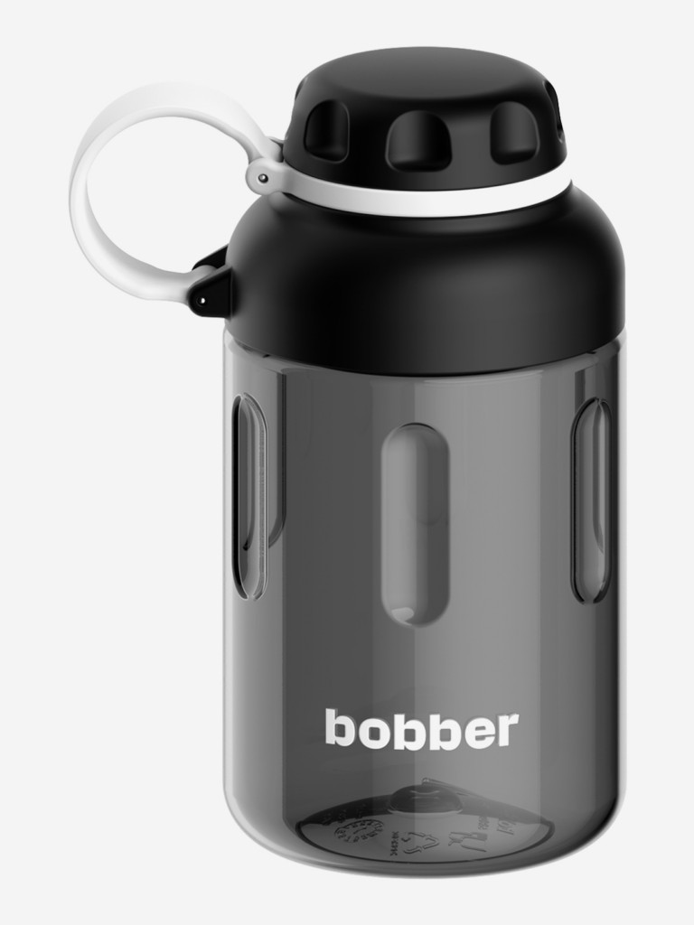 Бутылка тритановая Tritan Bottle для холодных напитков, с ситечком, 590 мл, черная