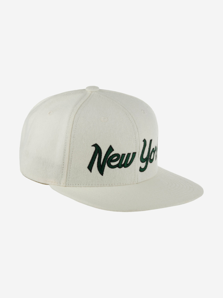 Бейсболка с прямым козырьком HOOD 100-MWL005-NY066-WH New York IV (белый)