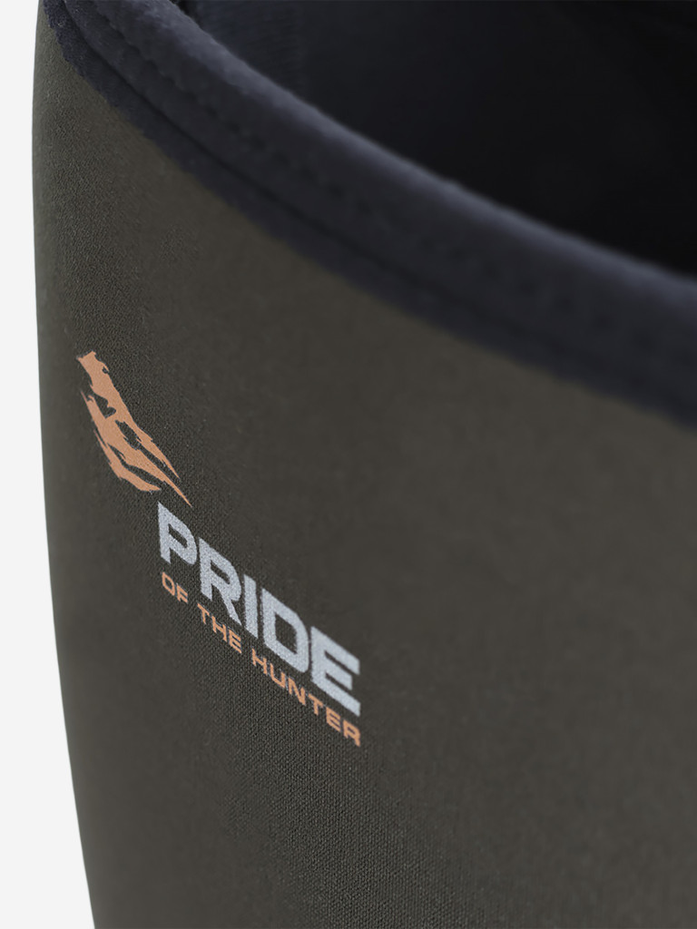 Охотничьи неопреновые высокие сапоги PRIDE Protect Pro хаки