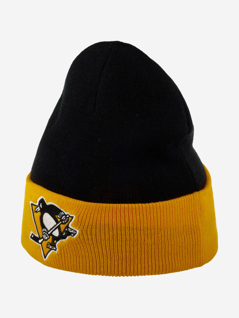 Шапка с отворотом MITCHELL NESS MN-NHL-EU174-PITPEN-BLK Pittsburgh Penguins  NHL (черный)