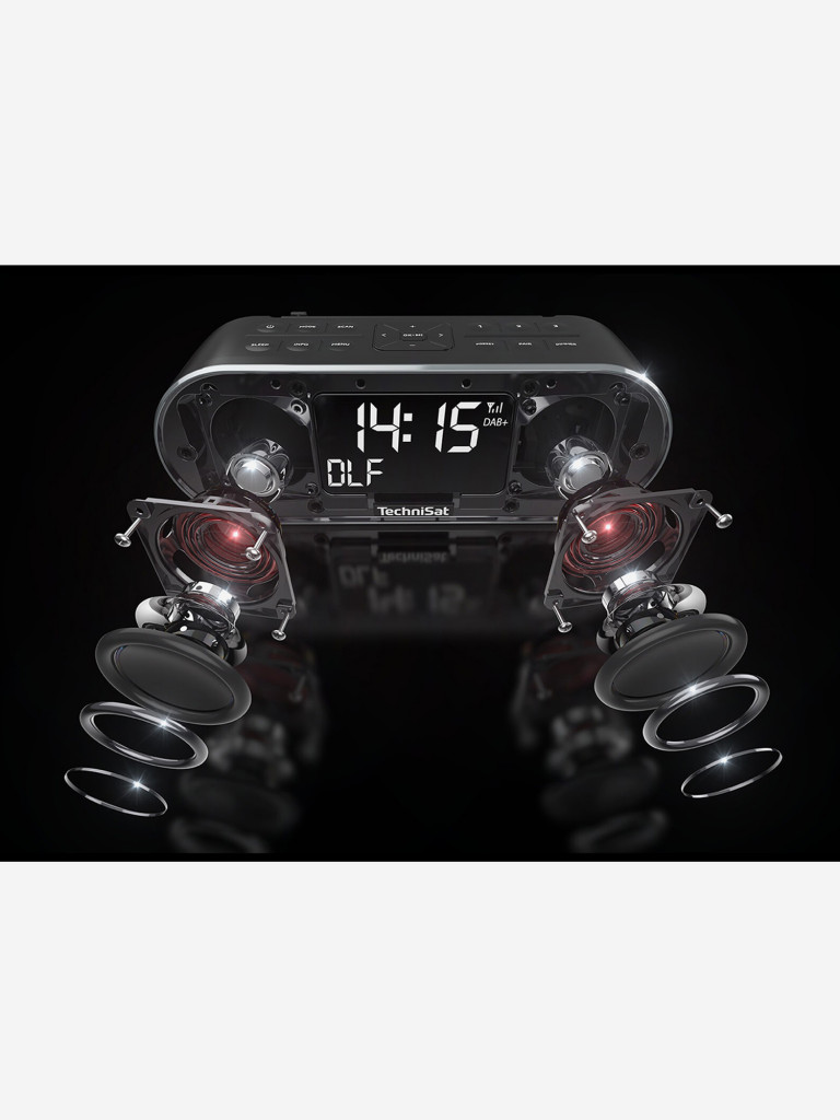 Премиум блютус колонка с радио и часами, Германия, Technisat Digitradio 2 BT, 0001/3973