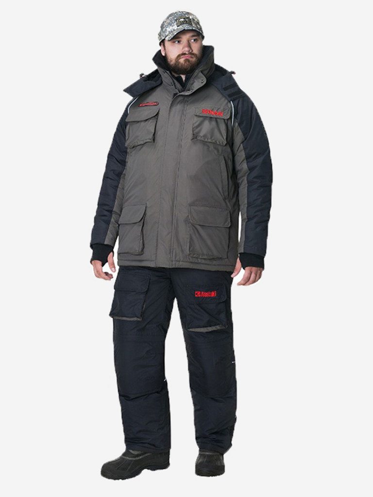 Костюм зимний Alaskan Russian Mission (куртка+полукомбинезон) для рыбалки и охоты