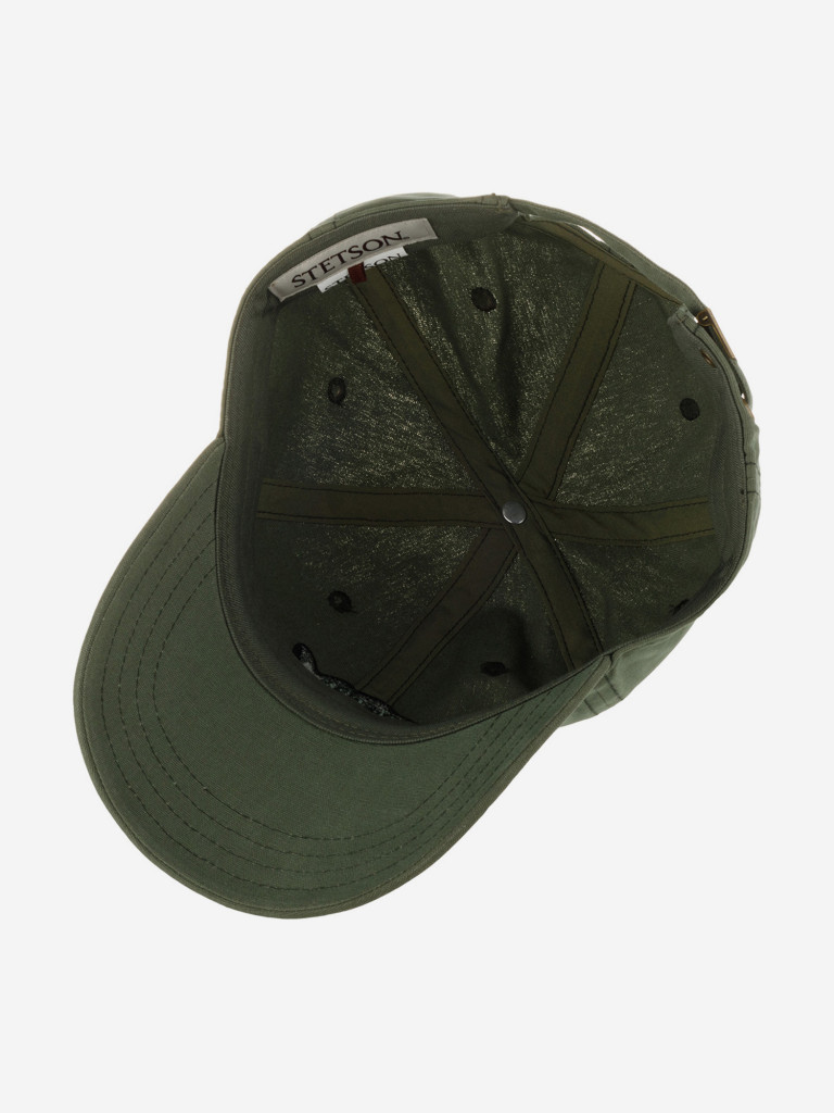 Бейсболка STETSON 7711143 BASEBALL CAP FISHING (оливковый)