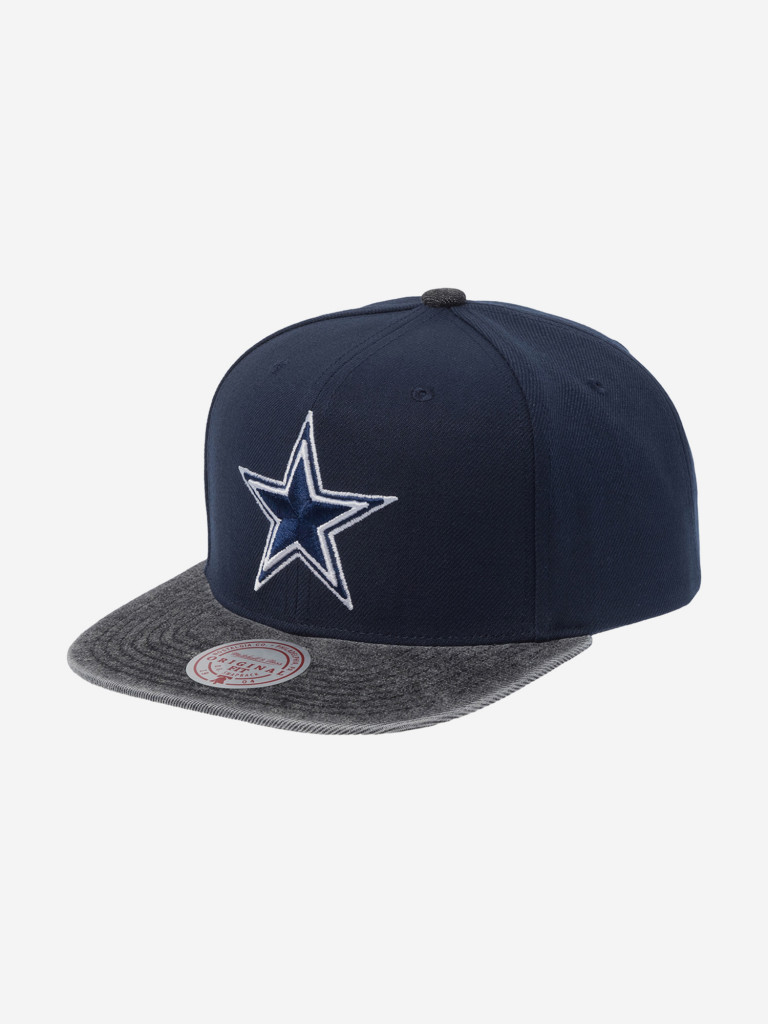 Бейсболка с прямым козырьком MITCHELL NESS HS12144-DCONAVY Dallas Cowboys NFL