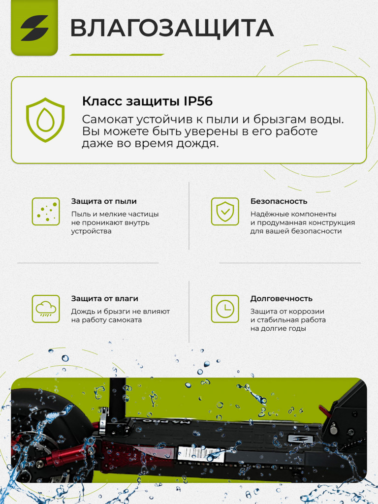 Электросамокат SAMIK M4 PRO
