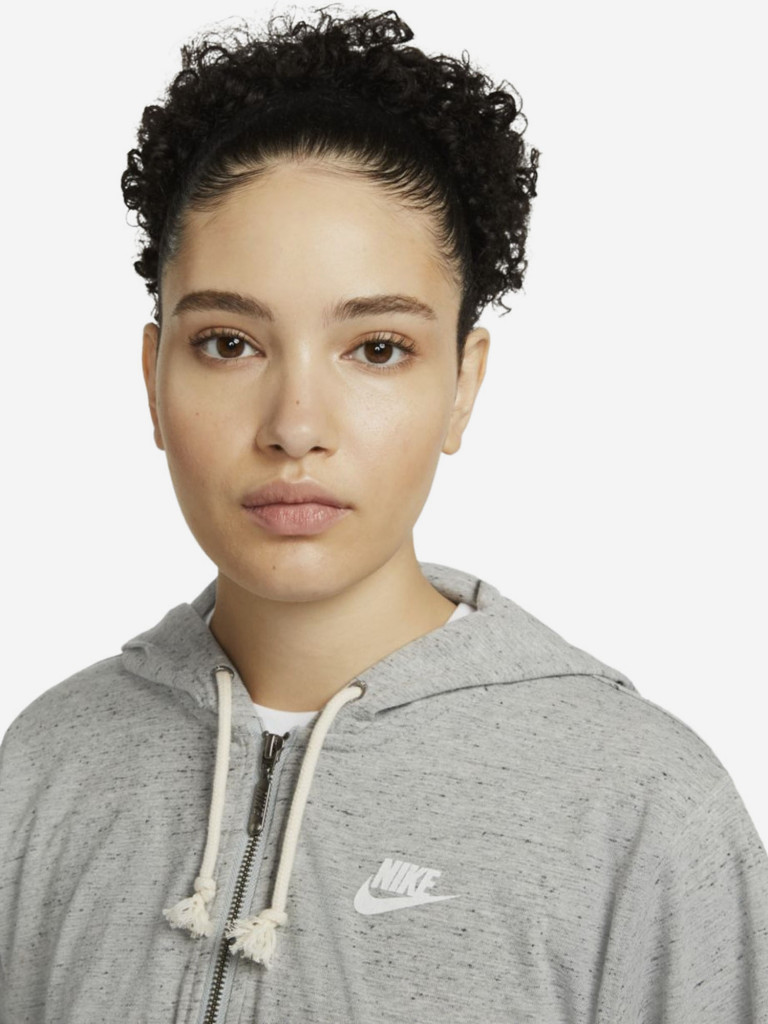 Толстовка женская Nike W NSW GYM VNTG EASY FZ HOODIE