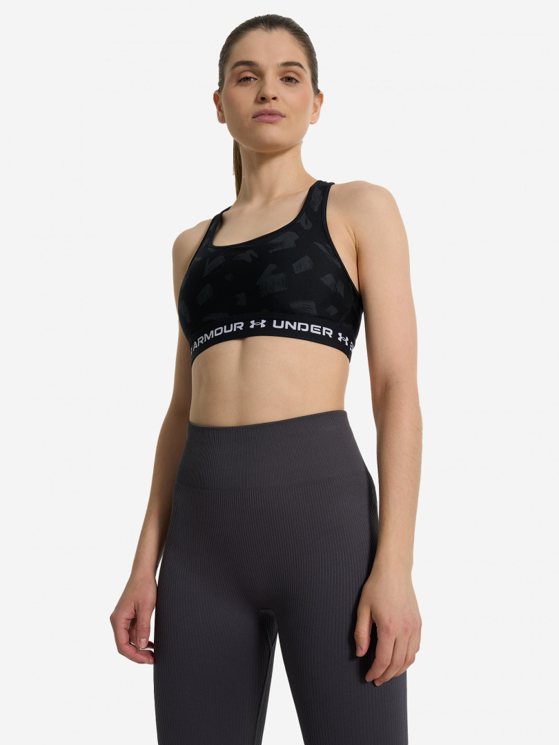 фото Топ бра спортивный under armour, черный