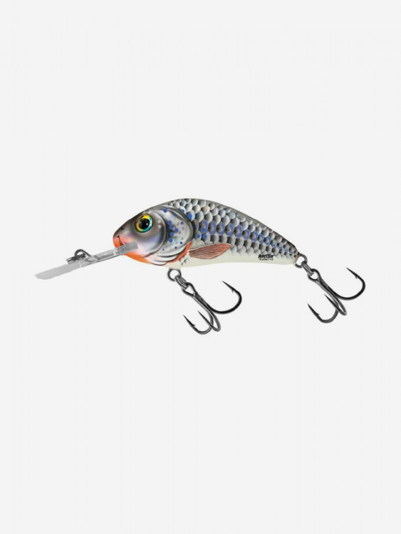 Воблер SALMO POLAND HORNET RATTLIN F, длина 4.5 см, крэнк-раттлин для окуня, судака, щуки