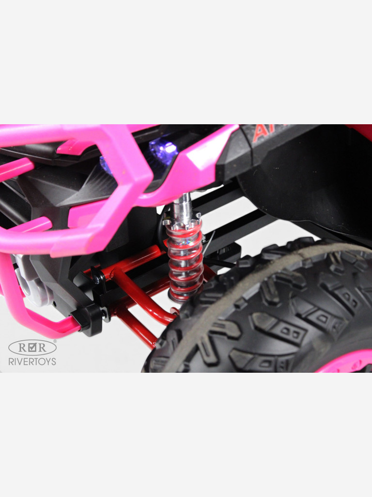 Детский электроквадроцикл RIVERTOYS Z111ZZ розовый