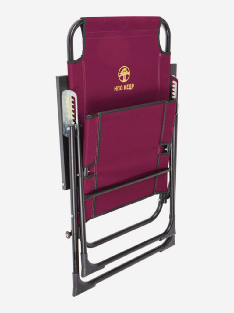 Кресло Комфорт сталь 22 мм, Кедр