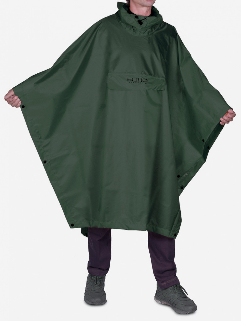 Дождевик-пончо Germostar Suho хаки
