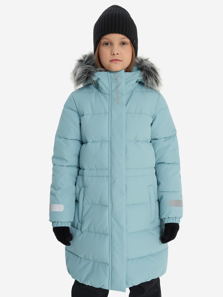Пальто утепленное для девочек Northland