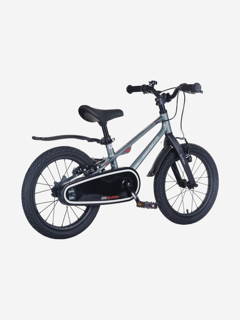 Велосипед детский Maxiscoo, SHARK sport 16'', графит, 2025