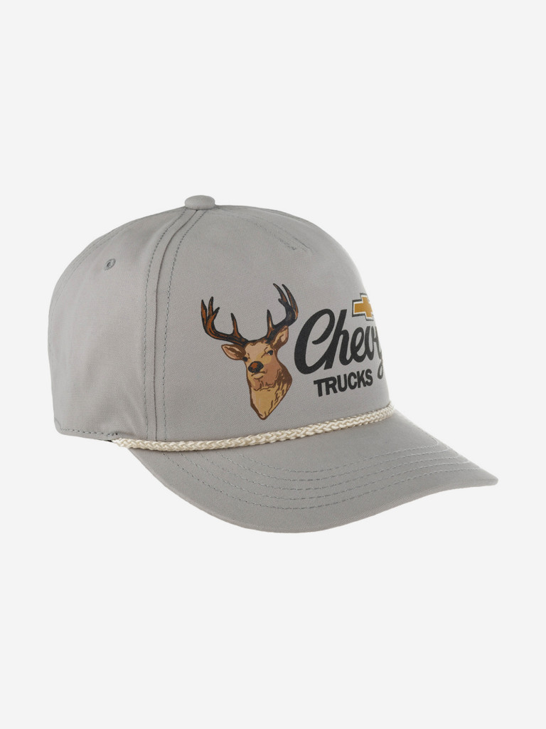 Бейсболка AMERICAN NEEDLE 23005A-CHEVY Chevy Trucks Canvas Cappy (серый)