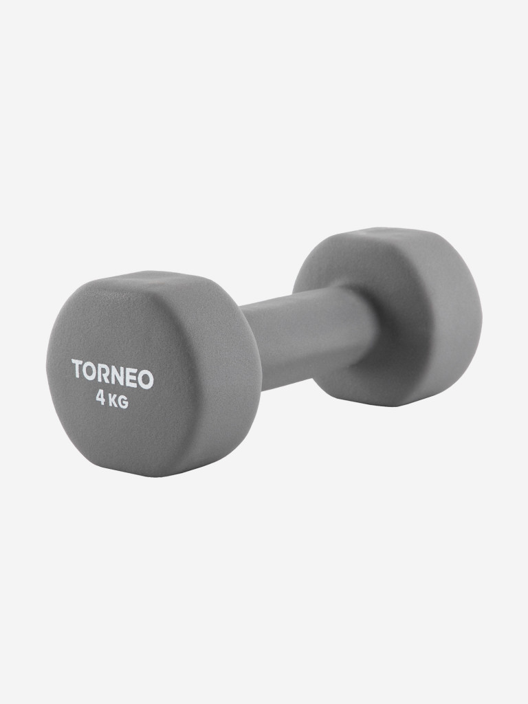 Гантель Torneo 4 кг с неопреновым покрытием