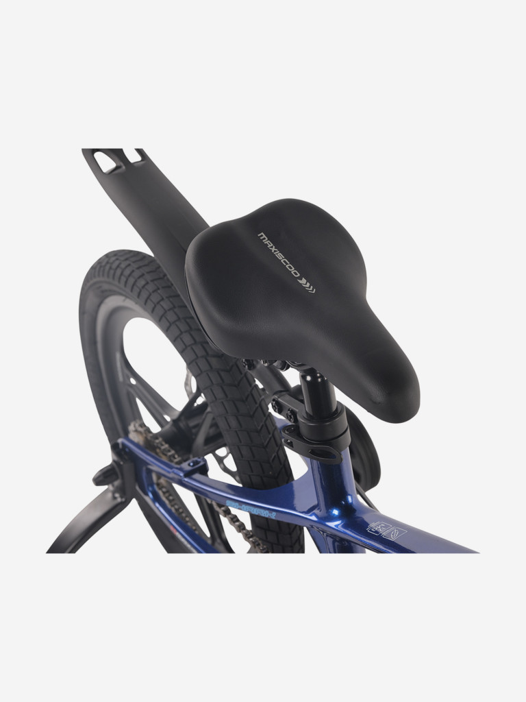 Велосипед Детский Maxiscoo Shark pro 16'' Синий (2026)