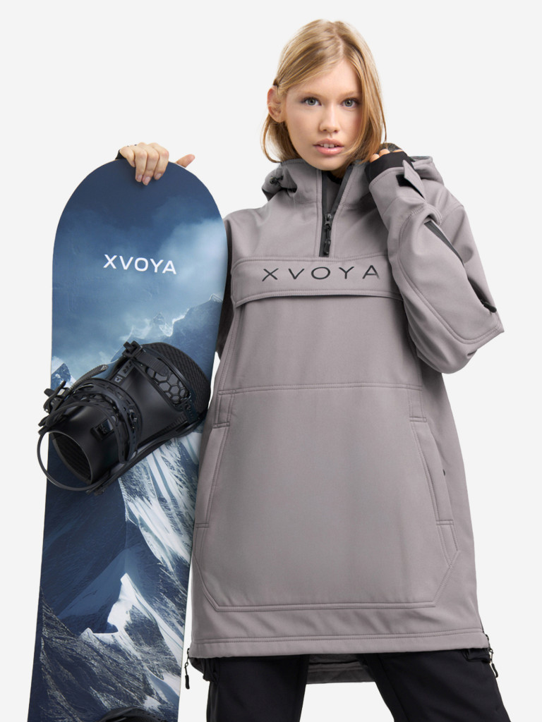 Анорак сноубордический XVOYA Base серый
