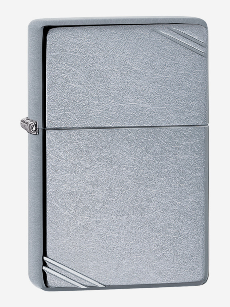Зажигалка Zippo 267 Replica Vintage Street Chrome, серебристая матовая