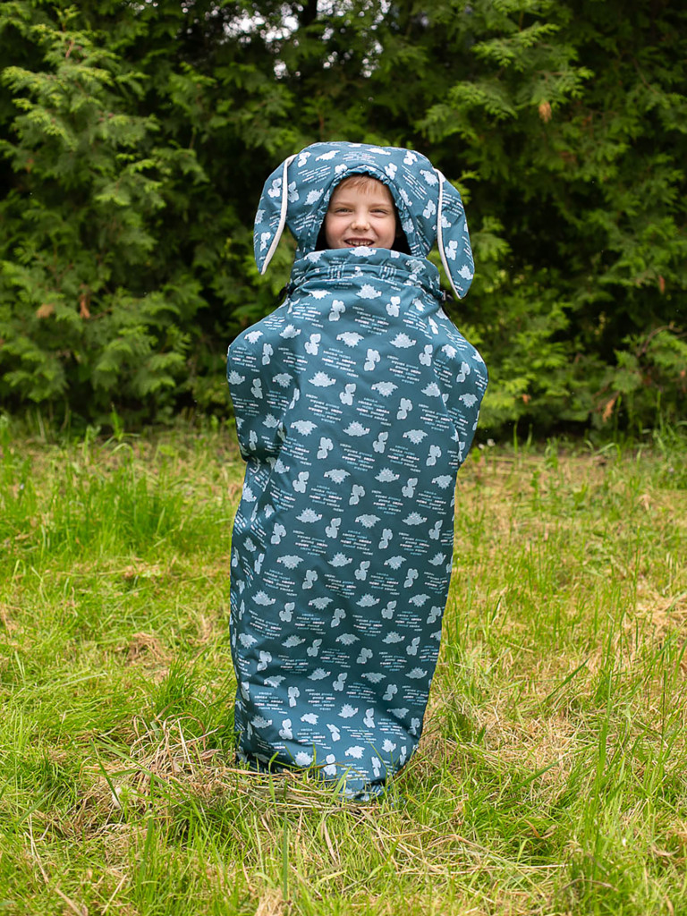 Туристический спальный мешок детский Lemur Studio