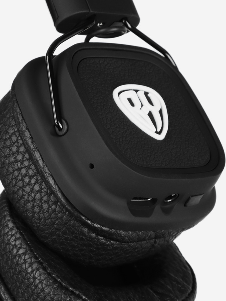 BY Наушники беспроводные накладные Solo, кожаное оголовье, 400мАч, BT5.0