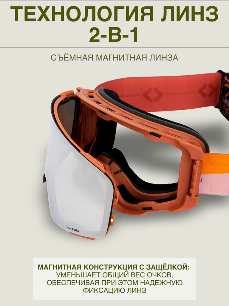 Маска горнолыжная LOXLEY - ART