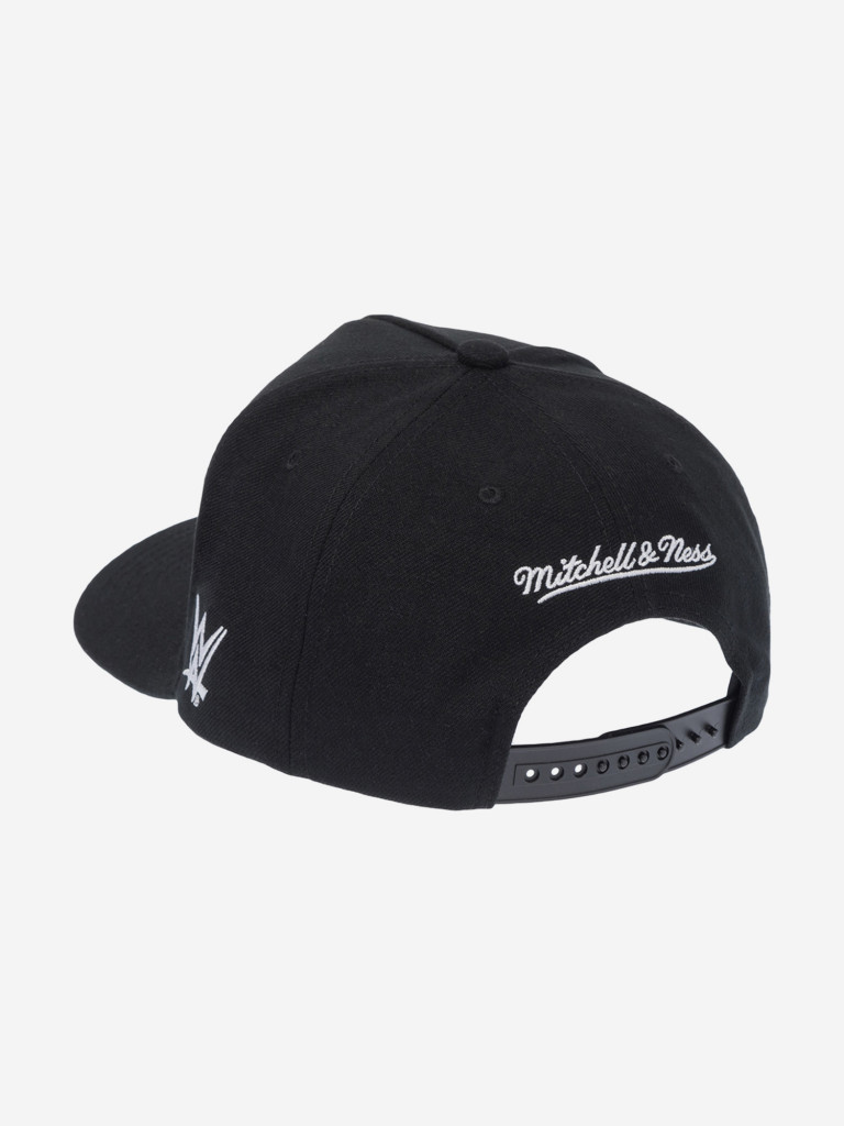 Бейсболка MITCHELL NESS HP13232-TTTBLCK Undertaker Statement Pro WWE (черный)